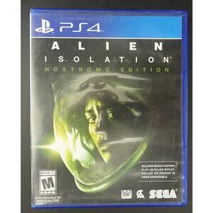 Alien: Isolation (Sony PlayStation 4, 2014) Complete With Insert